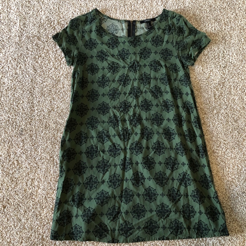 Army green dress